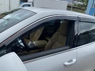 Porsche Cayenne 2010–2017 Raamdeflectoren met chromen sierstrip (4 stuks, HIC) foto 1
