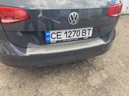 Volkswagen Passat B8 2015–2023 OmsaLine RVS achterbumperbeschermer SW (stationwagen) foto 1