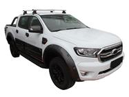 Ford Ranger 2011–2022 Dakdrager-dwarsbalken voor glad dak (2 stuks, Asaf V4) foto 1