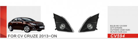 Chevrolet Cruze 2009–2015 Mistlampenset 2013+ (2 stuks) foto 1