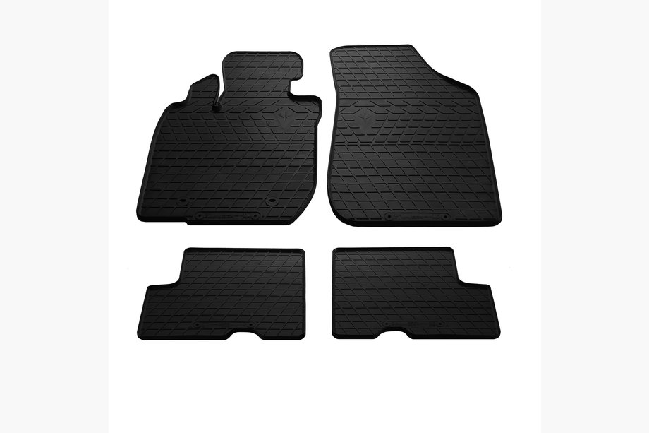Renault Logan I 2008–2013 Rubberen automatten (4-delig, Stingray Premium) Image