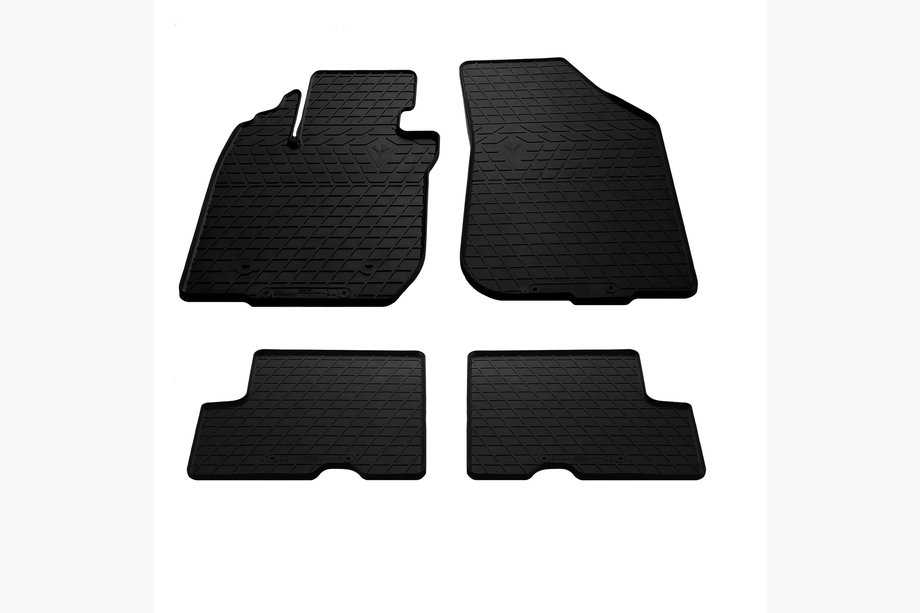 Dacia Duster 2008–2018 Rubberen automatten 2010-2015 (set 4 stuks, Stingray Premium) Image