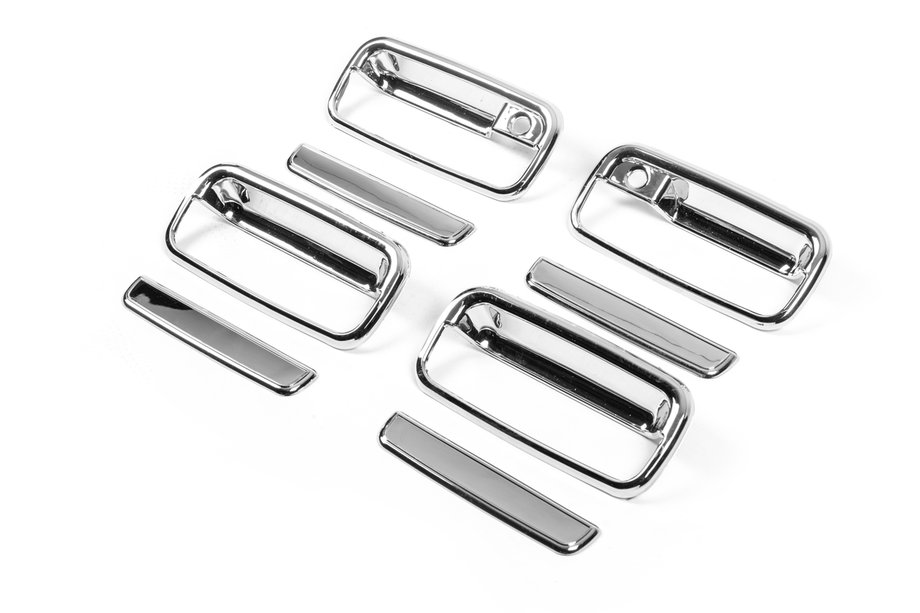 Toyota Land Cruiser 90 Prado 1996–2002 Deurgreepafdekkappen (8 stuks, kunststof) Foto 1