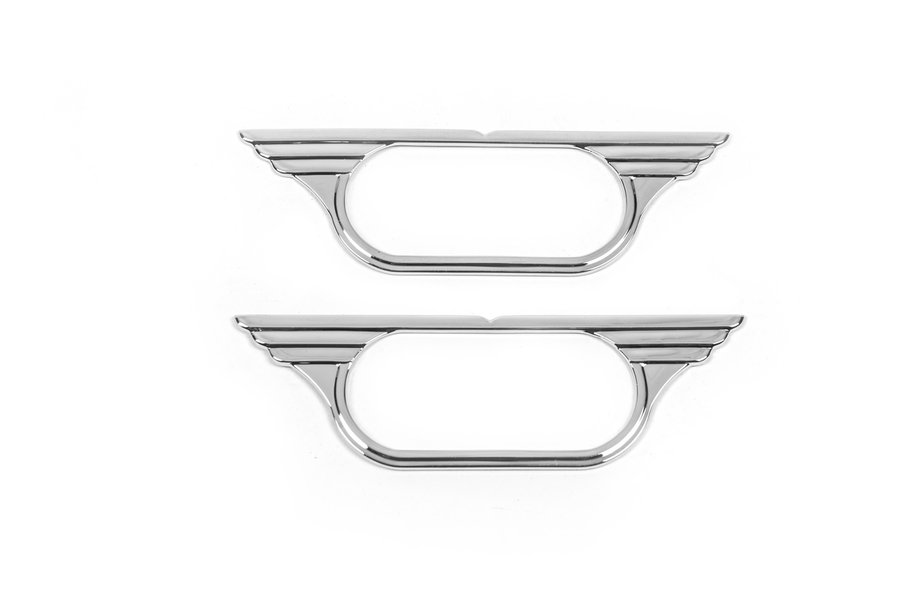 Volkswagen T5 Transporter 2003–2010 Chrome knipperlichtkappen Libao V1 (set van 2, kunststof) Image
