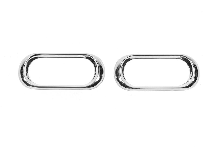 Volkswagen T5 Transporter 2003–2010 Chromen knipperlichtcovers Libao V2 (2 stuks, kunststof) Image