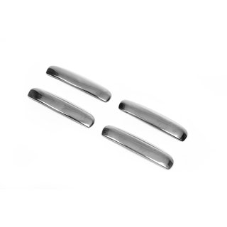 Deurgreep covers (set 4 stuks, RVS) Mitsubishi Colt 2004–2012 foto 3