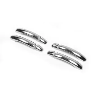 Deurgreep covers (set 4 stuks, RVS) foto 2