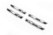 Volkswagen Sharan 2010–2023 Deurgreep covers (set 4 stuks, RVS) Carmos - Turks staal foto 3