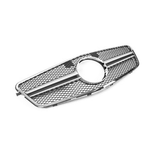 AMG Silver voorgrille (2009-2012) Mercedes E-klasse W212 2009–2016 foto 1