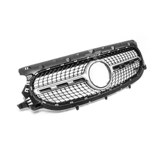 Voorgrille Diamond Silver foto 3