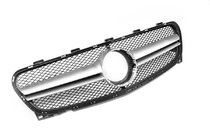 Mercedes GLA X156 2014–2019 AMG Silver voorgrille (2017-2019) foto 1