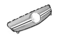 Mercedes A-Klasse W176 2012–2018 AMG Silver grille voorzijde (2015-2018) foto 1