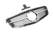 Mercedes E-klasse W212 2009–2016 Voorgrille Diamond Silver (2009-2012) foto 3