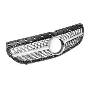 Voorgrille Diamond Silver (2015-2018) Mercedes B-klasse W246 2011–2018 foto 3