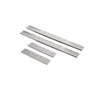 OmsaLine instaplijsten (set van 4, RVS) Skoda Octavia II A5 2006–2010 foto 1