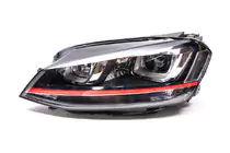 Volkswagen Golf 7/E-Golf 2012–2020 Koplamp GT LED (Links, Origineel, Gebruikt) foto 1