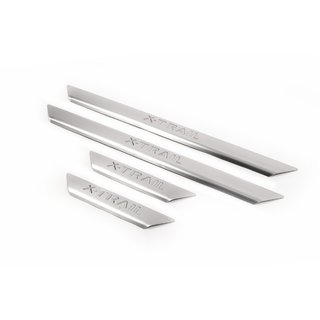 OmsaLine instaplijsten (set van 4, RVS) Nissan X-trail T30 2002–2007 foto 1