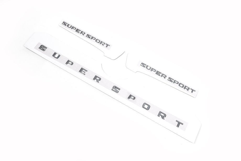 Toyota Land Cruiser 200 2007–2021 Set Supersport badges (3 stuks) Image