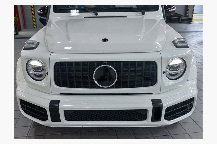 Mercedes G-Klasse W463 2018–2024 Grille en koplampranden voor G63 Foto 2