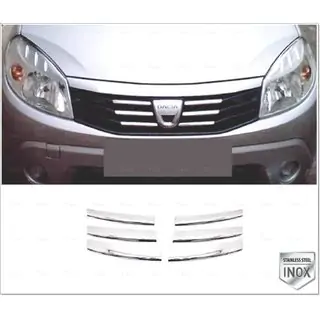 RVS sierlijst voor frontgrille foto 3