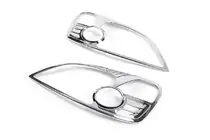 Honda Civic Sedan VII 2001–2006 Koplampcovers (set van 2 stuks, kunststof) foto 2
