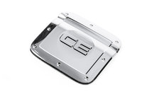 Kia Cerato 1 2004–2009 Tankklep cover (chroom kunststof) foto 1