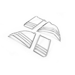 Achterlichtcovers (set van 2, kunststof) Honda Civic Sedan VII 2001–2006 foto 2