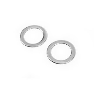 Richtingaanwijzer covers (2 st., RVS) foto 1