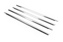 Land Rover Discovery II 1998–2004 Raamomlijsting (4 stuks, RVS) foto 2