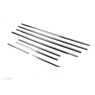 Exterieur raamomlijsting (8-delig, RVS) Opel Zafira B 2005–2011 foto 2