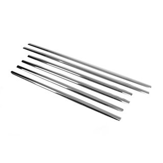 Onderste raamomlijsting (RVS) Range Rover II P38A 1997–2002 foto 2