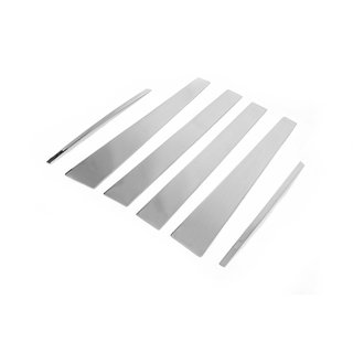 RVS deurstijl sierlijsten (6 stuks) Mitsubishi L200 2006–2015 foto 2