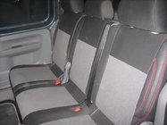 Volkswagen Caddy 2010–2015 Autostoelhoezen (kunstleer↗stof, Premium) Voorstoelen (1+1) foto 4