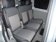 Volkswagen Caddy 2010–2015 Autostoelhoezen (kunstleer↗stof, Premium) Voorstoelen (1+1) foto 9