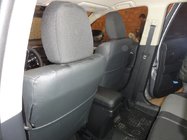 Mitsubishi Outlander 2012–2021 Autostoelhoezen SoyuzAuto Premium van kunstleer foto 2