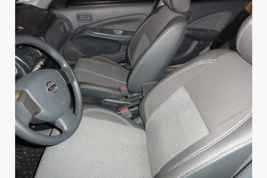Nissan Almera B10 Classic 2006–2012 Autostoelhoezen SoyuzAuto Premium van kunstleer Image