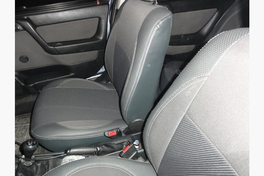 Opel Astra G Classic 1998–2012 Autostoelhoezen (kunstleer↗stof, Premium) Image