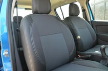 Renault Sandero 2013–2022 Autostoelhoezen SoyuzAuto Premium van kunstleer foto 3