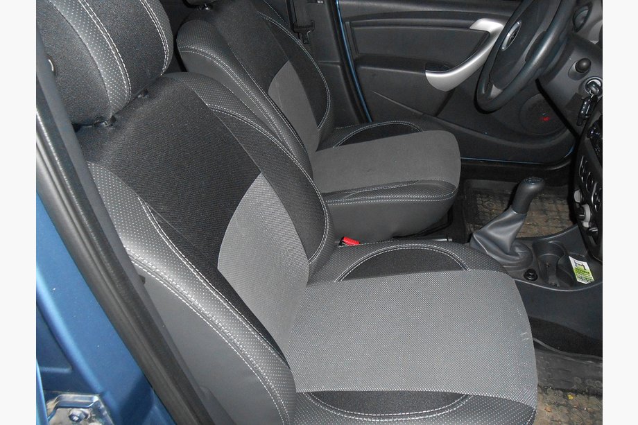 Renault Logan I 2008–2013 Nieuw! Autostoelhoezen van eco-leer Brothers Premium Image