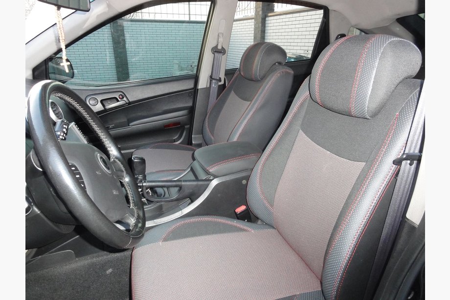 SsangYong Action 2005–2018 Autostoelhoezen SoyuzAuto Premium van kunstleer Image