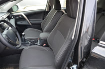Toyota Rav 4 2013–2018 Autostoelhoezen (kunstleer↗stof, Premium) foto 1