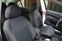 Skoda Superb 2001–2009 Autostoelhoezen (kunstleer↗stof, Premium) foto 3