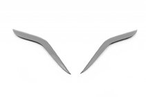 Renault Logan I 2008–2013 Koplampwimpers 2007-2010 (2 stuks, overspuitbaar) foto 1