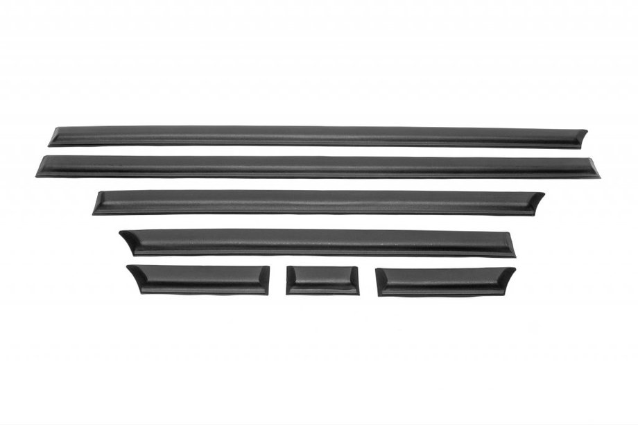 Volkswagen T5 Transporter 2003–2010 Set kunststof sierlijsten (korte wielbasis) Image
