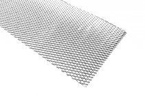 Grijs aluminium tuning gaas (100x20 cm) foto 1