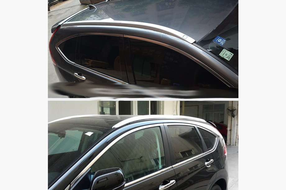 Honda CRV 2012–2016 Grijze OEM dakrails (ABS-kunststof) Foto 1