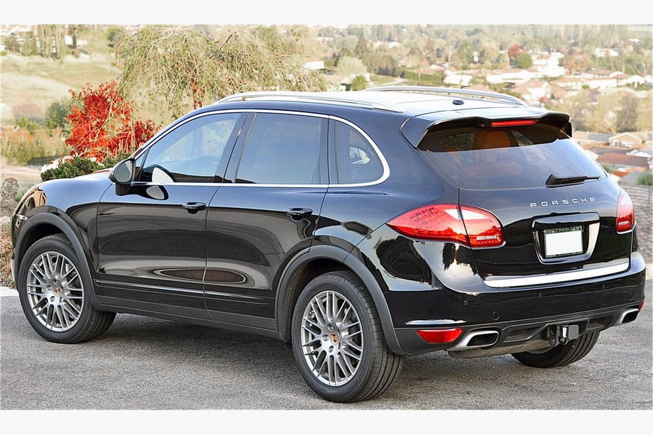 Porsche Cayenne 2010–2017 OEM dakrails (2 stuks) Image