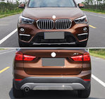 BMW X1 F48 2015–2022 Voor- en achterbumperlip (2-delige set) foto 1