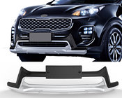 Kia Sportage 2015–2021 Voor- en achterbumperlip 2015-2019 V3 (kunststof) foto 1