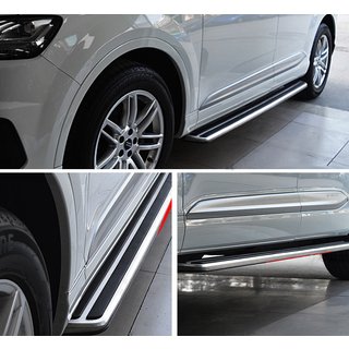 OEM-V3 side steps (set van 2, aluminium) Audi Q3 2011–2019 foto 1